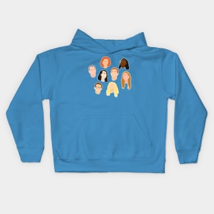 Dear Evan Hansen Original Cast Silhouettes Kids Hoodie